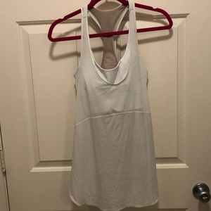 Lululemon Twist Around Tank 2-in1 in White